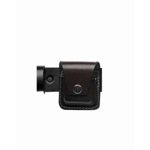 Black leather pouch for windproof lighter
