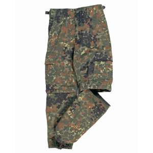 US Брюки камуфлированные малых размеров BDU FLECKTARN