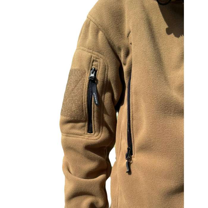 Куртка флісова Helikon-Tex PATRIOT Double Fleece COYOTE