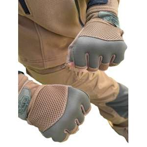 Перчатки Helikon-Tex беспалые Mk2 OLIVE/COYOTE