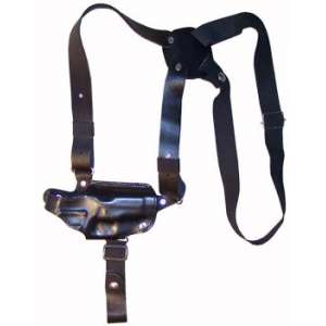 Leather Holster operative three-layer with a combined fixture FORT 12 1001