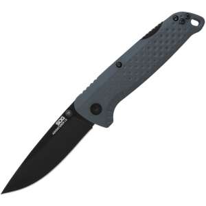 Ніж складний Adventurer Lockback Gray/Blk