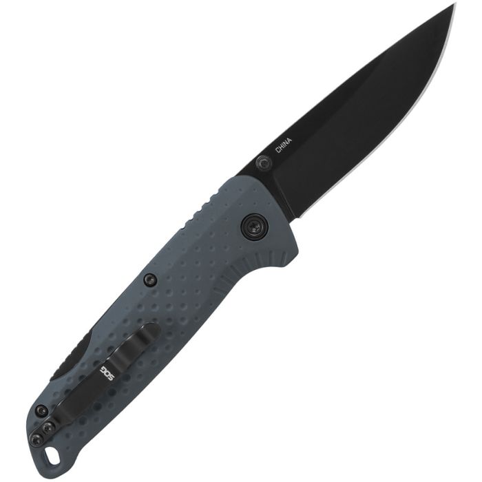 Ніж складний Adventurer Lockback Gray/Blk