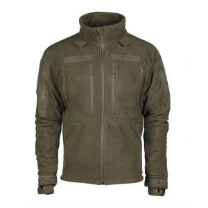 Куртка флисовая оливковая OD MIL-TEC® PLUS