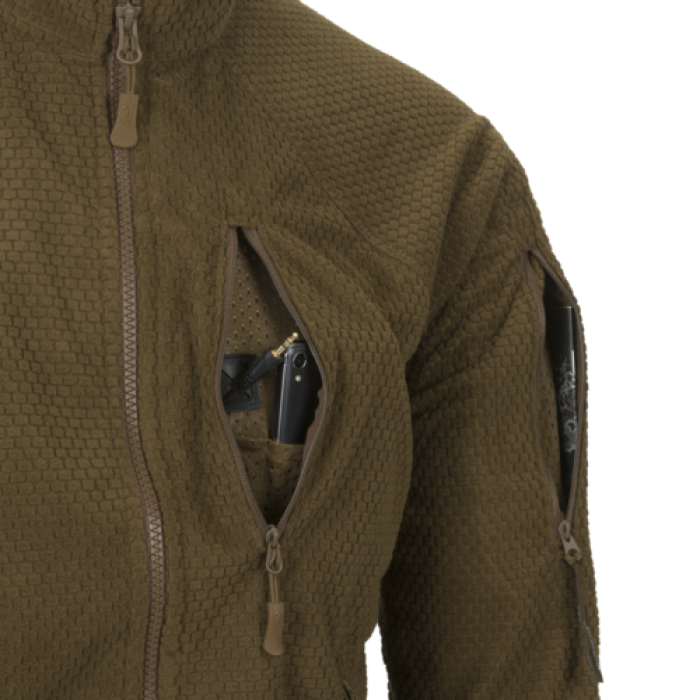 Куртка флисовая Helikon ALPHA COYOTE
