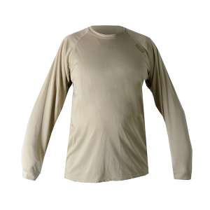 Tactical T-shirt USA MILITARY with long sleeve, FLESH-COLOURED/