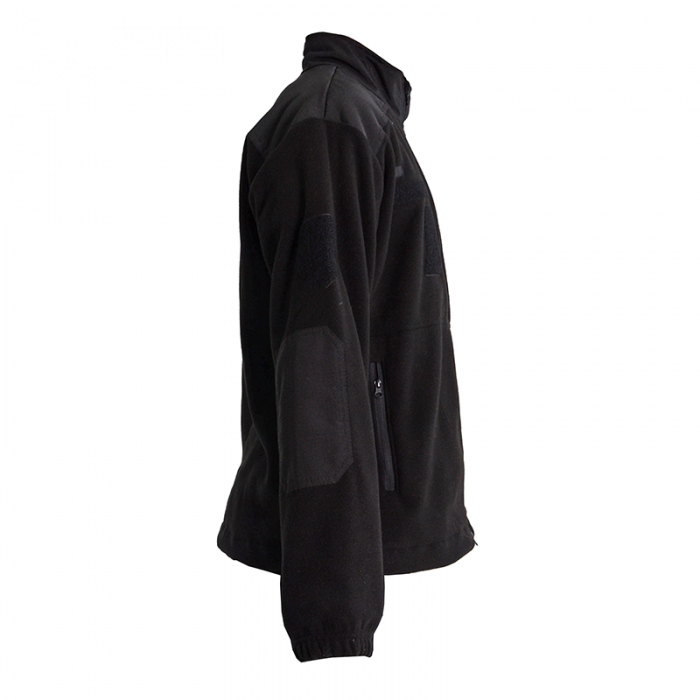 Куртка флісова з накладками BLACK