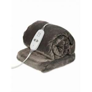 Электроодеяло   (3 режима), 111,5 х 70 х 32 см. Grey
