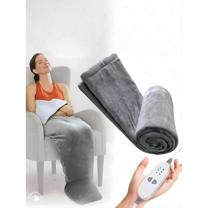 Электроодеяло   (3 режима), 111,5 х 70 х 32 см. Grey