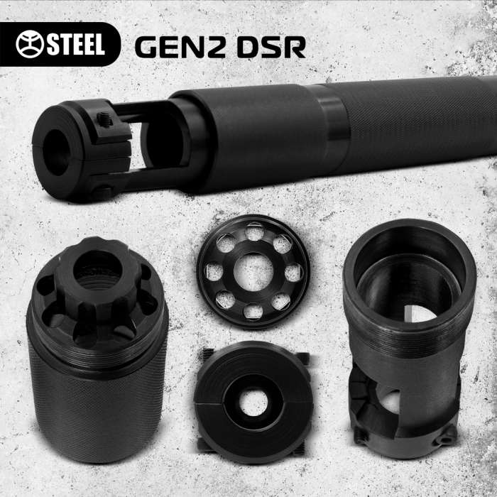 Глушник Steel G2 7.62 DSR
