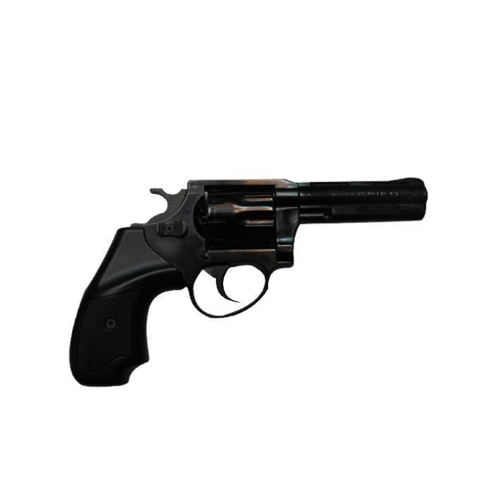 Revolver 4 MM FLOBERT REVOLVER, Barrel: Black, 98мм; Handle: rubberized