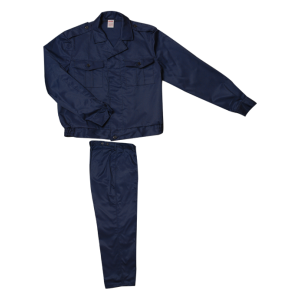 Костюм (куртка+брюки) охранника форменный  офисный синий