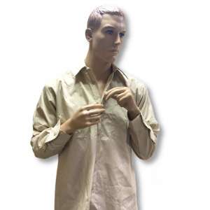 SALE Рубашка с длинными рукавами песочного цвета