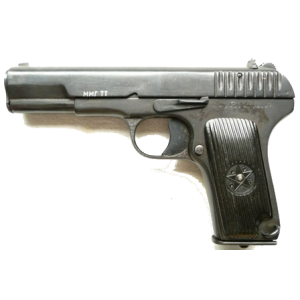 Model of TT pistol