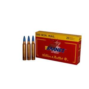 Cartridges 300 WIN MAG Barnes( 30859 XLC 11.7 g)
