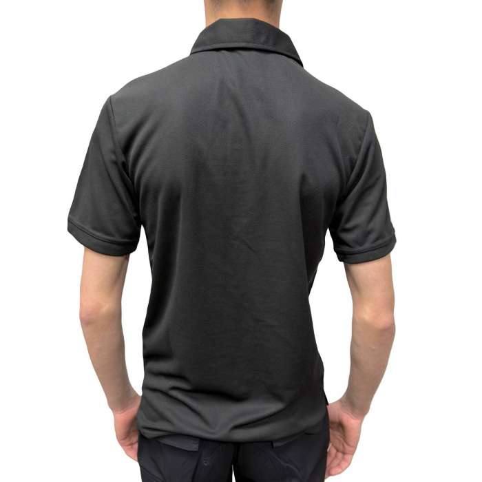 Теніска POLO  Coolmax BLACK без липучек
