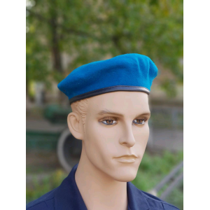 Beret uniform seamless Drop of blue with scoop
