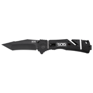 Нож SOG Trident Elite Tanto Black Blade