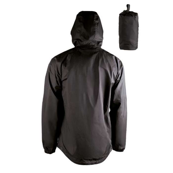 Куртка демісезонна Mil-Tec 'Wet Weather Jacket Quickpack' BLACK