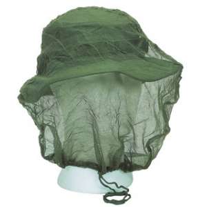 US Hamosquito head net with rubber band, OLIV