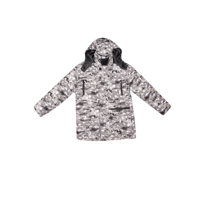SALE Куртка В-70 камуфл. Digital Snow с меховой подстёжкой