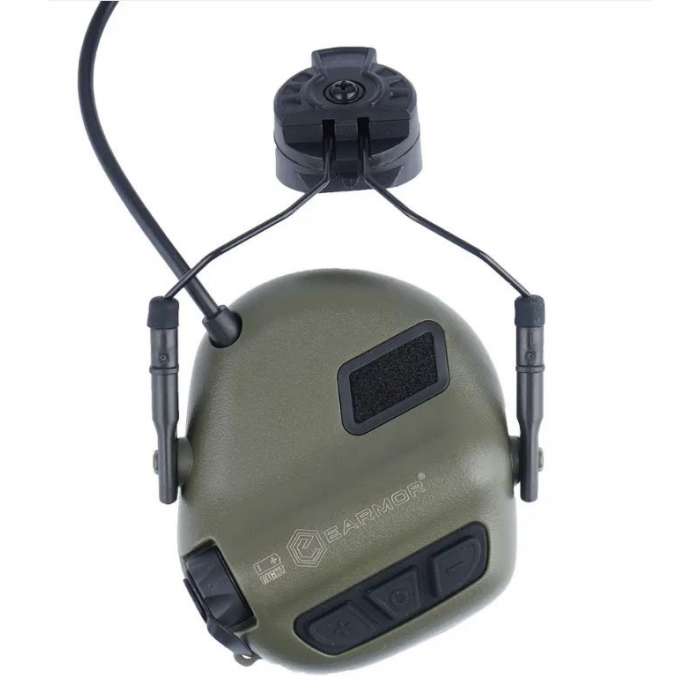 Наушники активные EARMOR M31H PLUS OLIVE