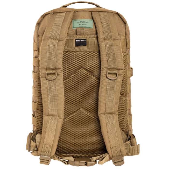 Рюкзак MIL-TEC Assault Pack Laser Cut 36L COYOTE BROWN