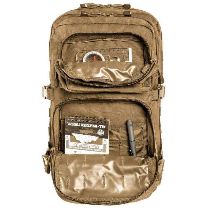 Рюкзак MIL-TEC Assault Pack Laser Cut 36L COYOTE BROWN