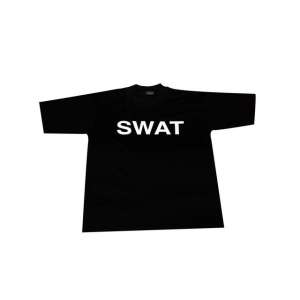 Black T-Shirt, SWAT