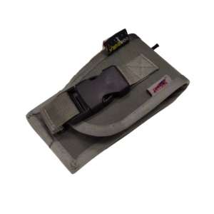 Synthetic pouch for radio station digital GRAY