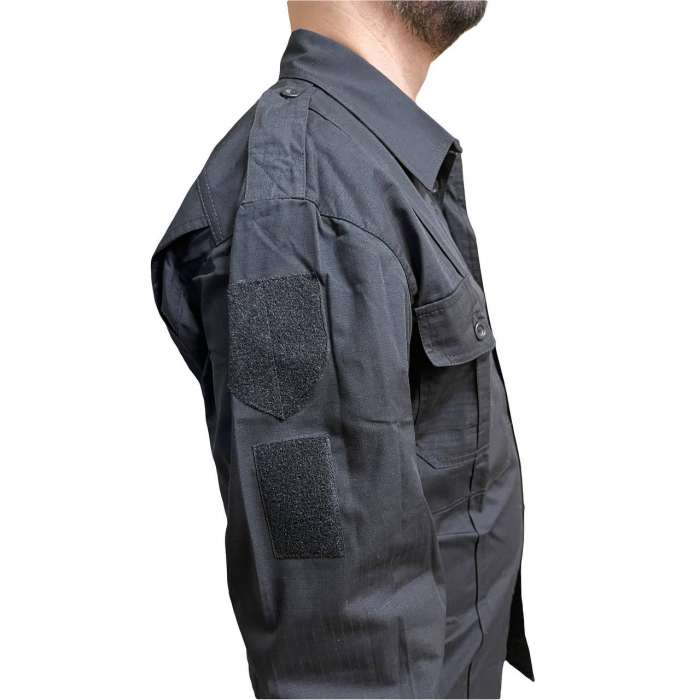 Рубашка тактическая RipStop BLACK