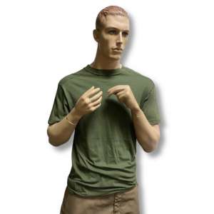 Underwear T-shirt with short sleeves OLIVE