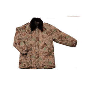 Куртка охотника, камуфлированная с флисовой подстёжкой