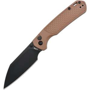 Ніж складний Pyrite Light Button Lock Brown