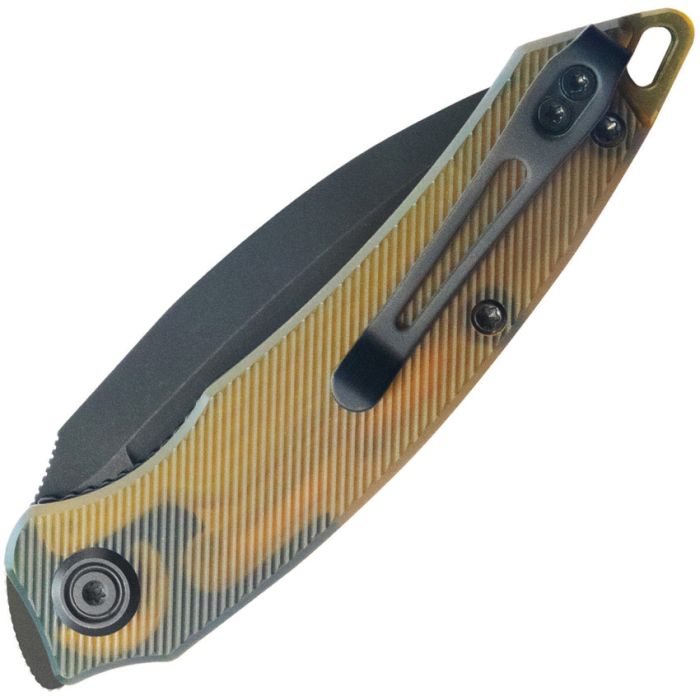 Ніж складний Leaf Linerlock Black Ultem