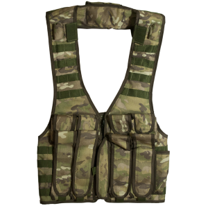 Special multi-pocket battle vest RipStop, MULTICAM