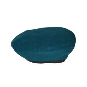 Берет форменный бесшовный Капля Сине-зеленого цвета МП