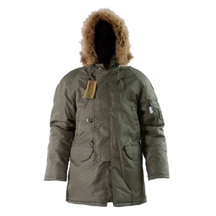Куртка Аляска N3B OLIV 10181001