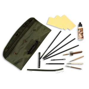 Rifle cleaning kit in military