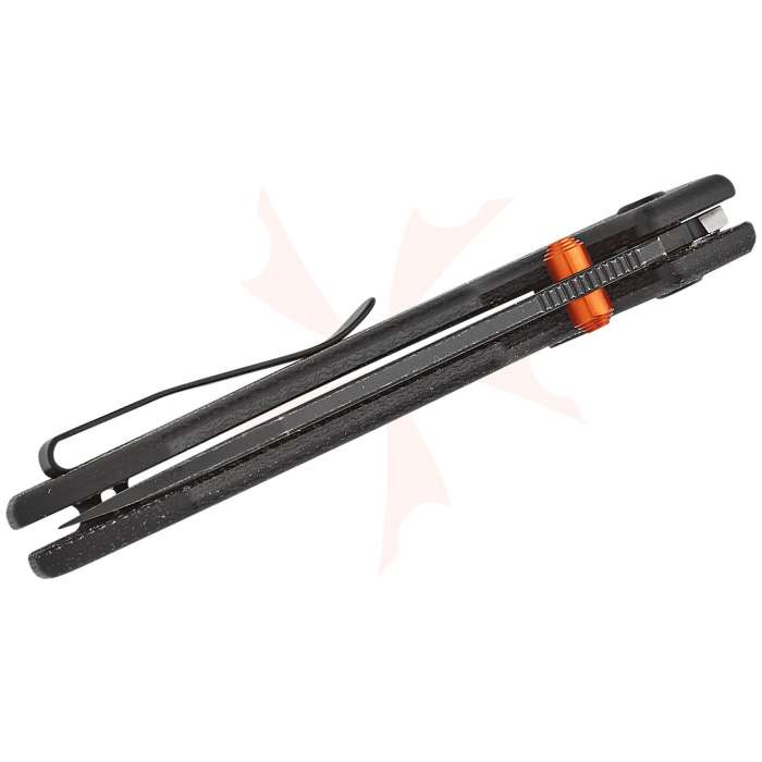 Нож складной Raccoon Top Linerlock Black