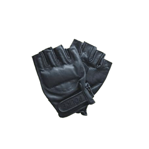 Перчатки беспалые POLICE кожаные G-833