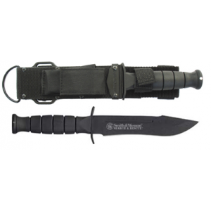 Нож с фиксированным лезвием Smith & Wesson Search & Rescue Marine Combat