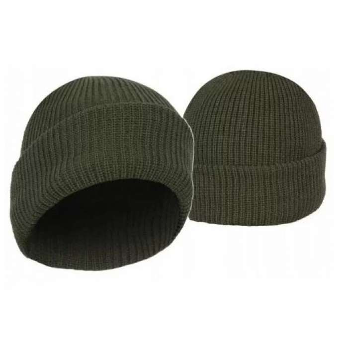 Шапка MIL-TEC в'язана з підкладкою THINSULATE OLIVE