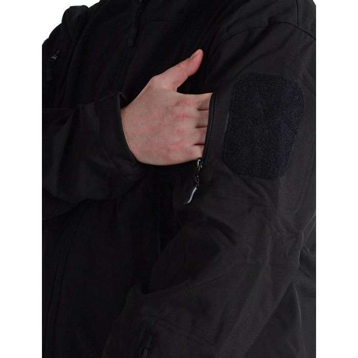 Куртка Soft Shell дем. черная