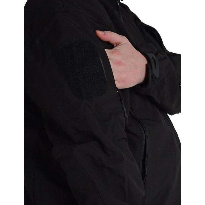 Куртка Soft Shell дем. черная