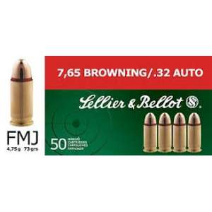 Cartridges 7,65 Browning/32 avto ( FMJ 4.75 g)