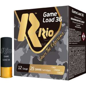 Патрон RIO Game Load-36NEW (RIO 100) кал. 12/70 (3)/36 г