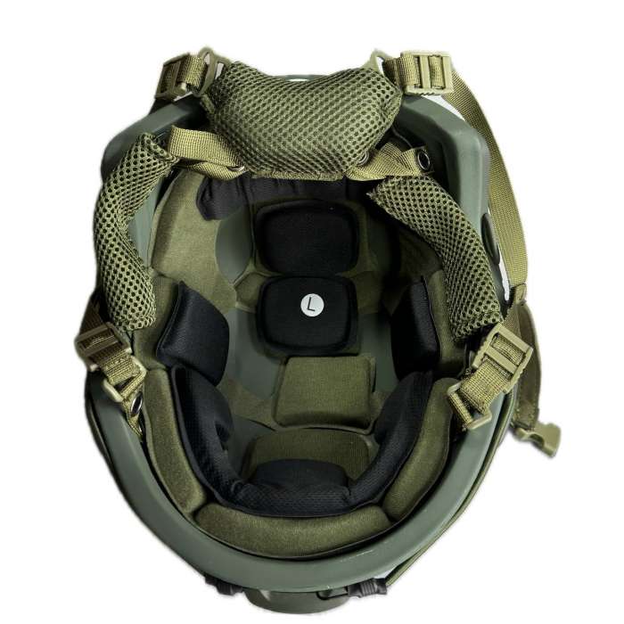 Fast Helmet IIIA KHAKI Балістичний шолом без вух