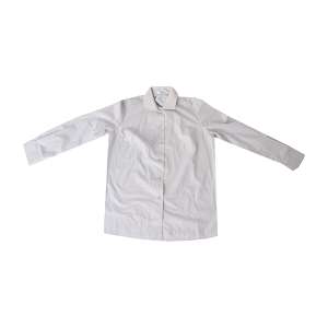SALE Блуза с длинными рукавами белого цвета