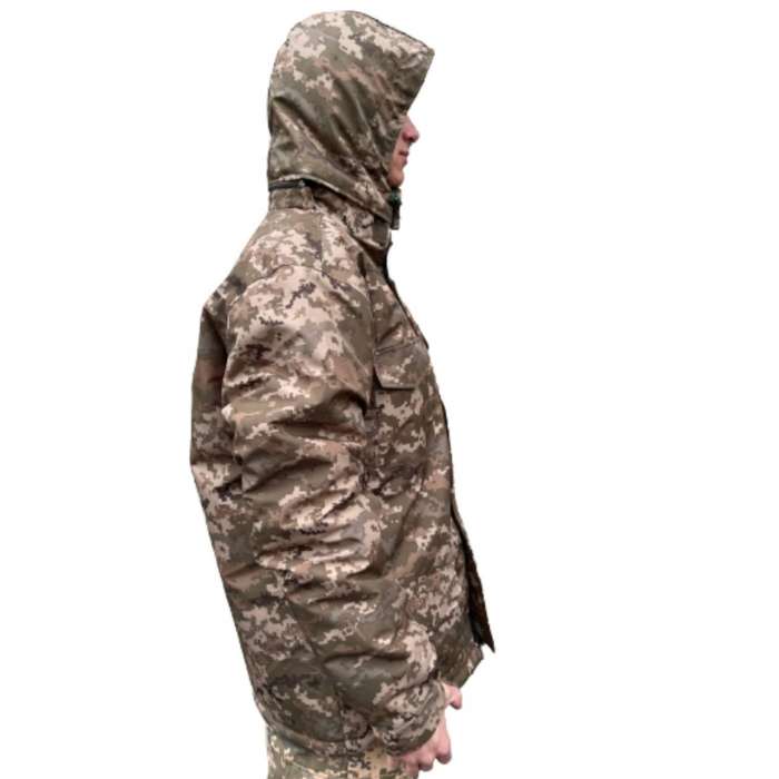 Куртка зимняя ВСУ SoftShell с флисовой кофтой